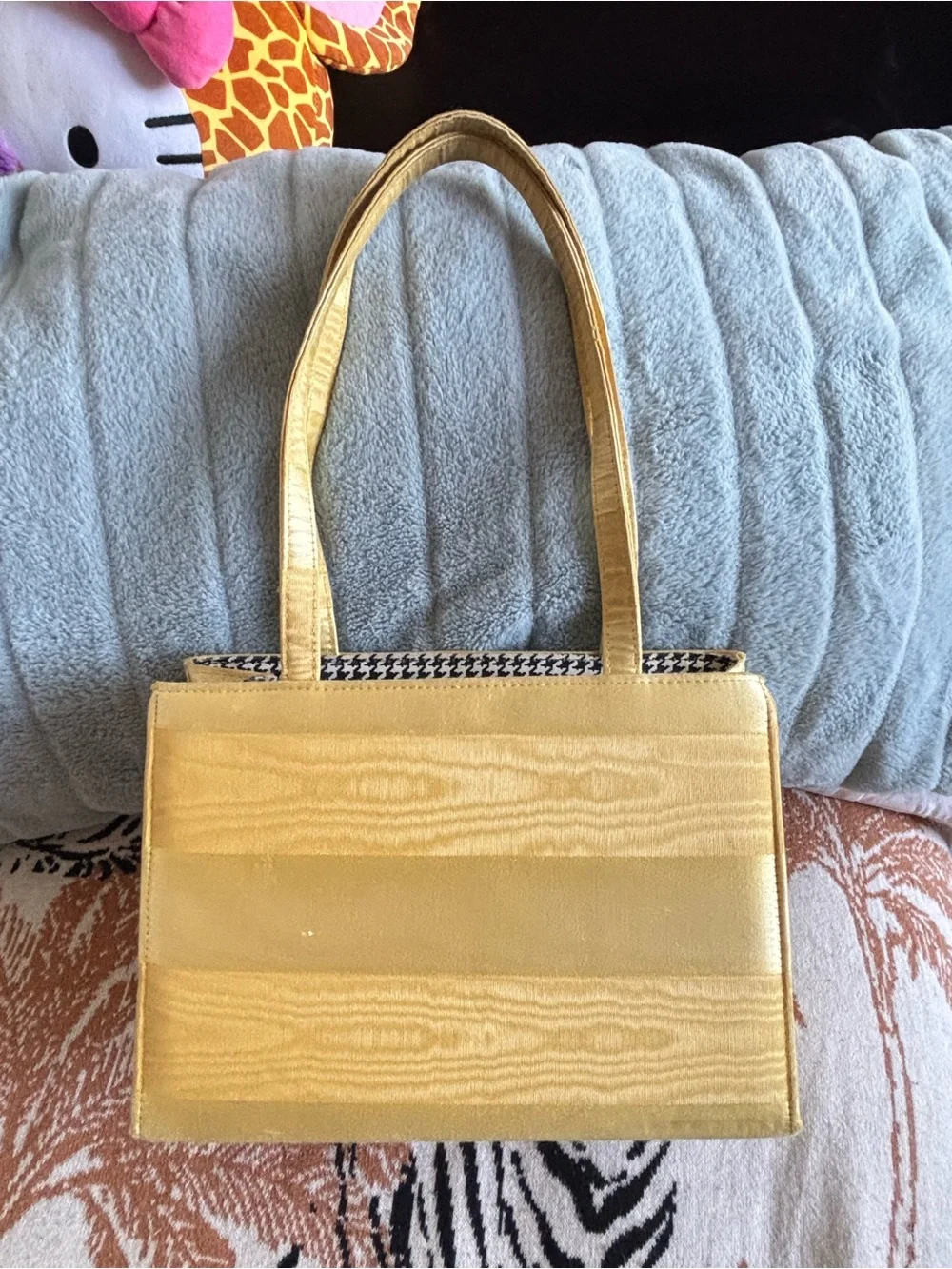 kate spade Gold Satin tote bag